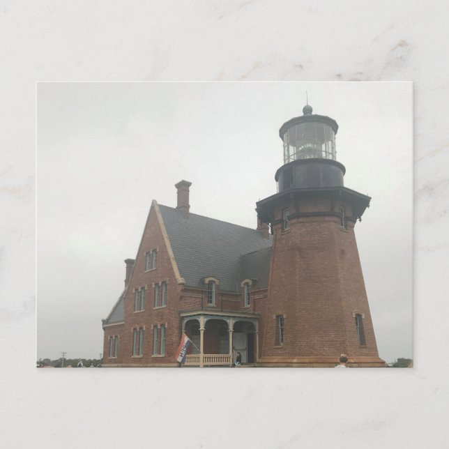 Carte Postale Phare de Block Island (Devant)