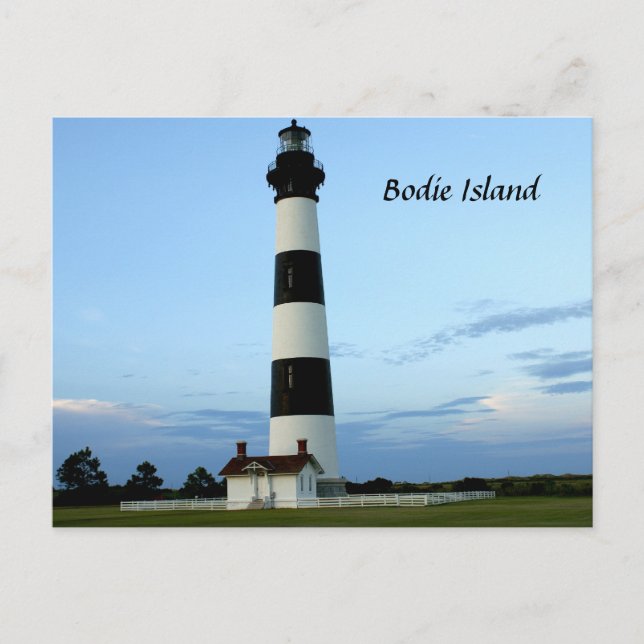 Carte Postale Phare de Bodie Island (Devant)
