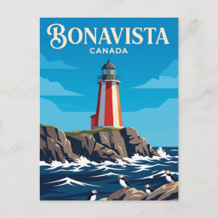 Carte Postale Phare de Bonavista Canada