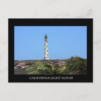 Carte Postale phare de californie