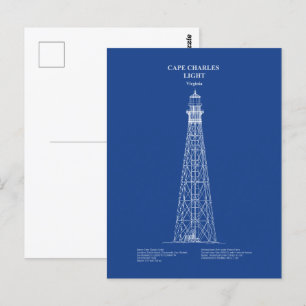 Carte Postale Phare de Cape Charles - Virginie - AD
