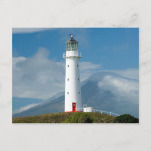 Carte Postale Phare de Cape Egmont et Mt Taranaki/Mt