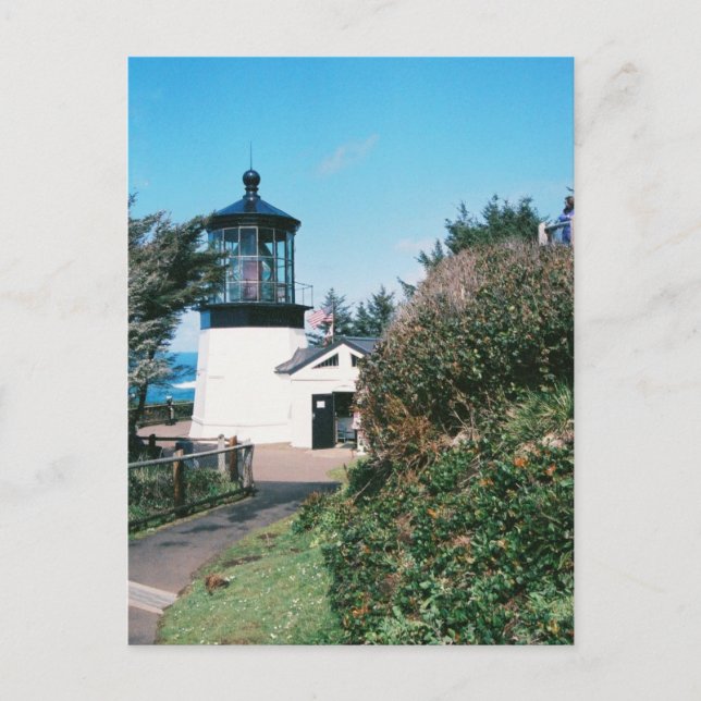 Carte Postale Phare de Cape Meares, Oregon (Devant)