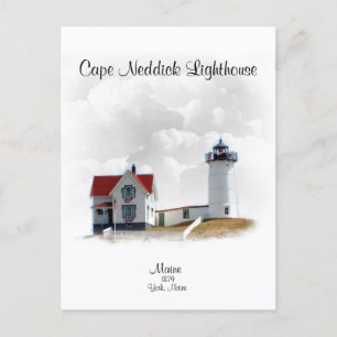 Carte Postale Phare de Cape Neddick - Maine