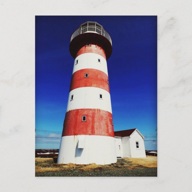 Carte Postale Phare de Cape Pine (Devant)