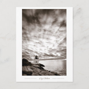 Carte Postale Phare de colline de château