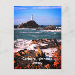 Carte Postale Phare de Corbiere Jersey