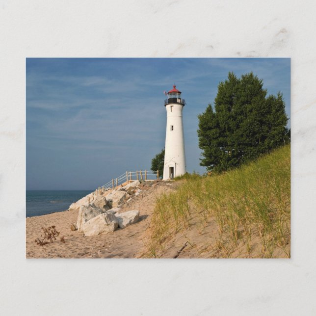 Carte Postale Phare de Crisp Point (Devant)