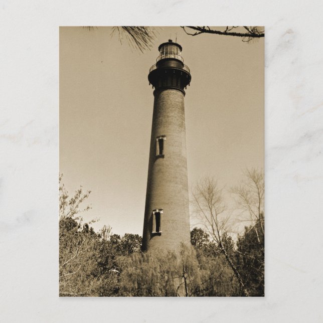 Carte Postale Phare de Currituck (Devant)