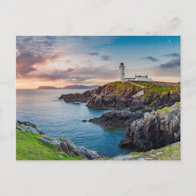 Carte Postale Phare de Fanad Head | Donegal, Irlande (Devant)
