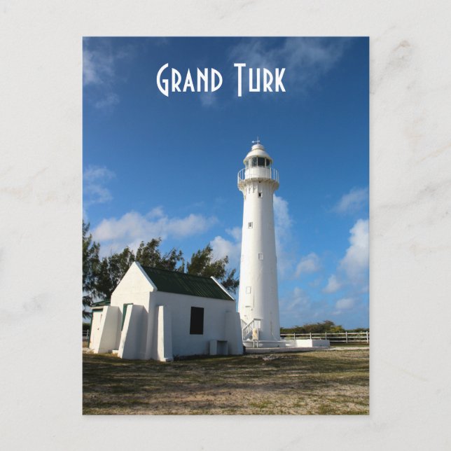 Carte Postale Phare de Grand Turk (Devant)
