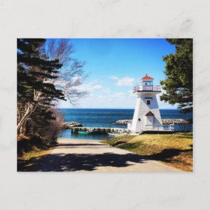 Carte Postale Phare de Hampton Bridgetown Nouvelle-Écosse Canada