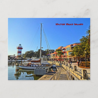 Carte Postale Phare de Harbour Town - Hilton Head Island SC