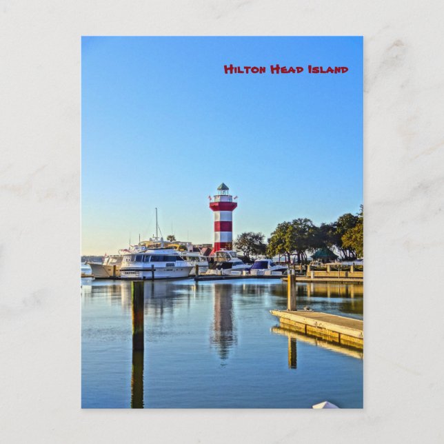 Carte Postale Phare de Harbour Town - Hilton Head Island SC (Devant)