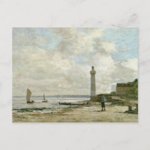 Carte Postale Phare de Honfleur, 1864-1866 (huile sur panneau)