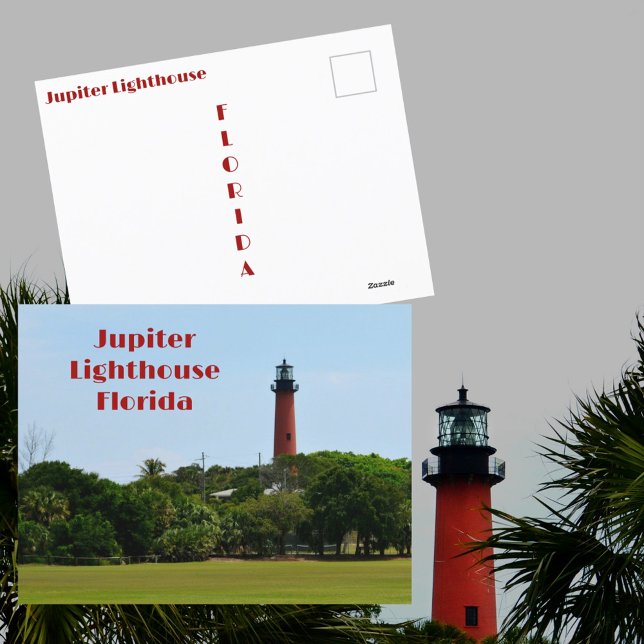 Carte Postale Phare de Jupiter Floride Photographique (Créateur téléchargé)