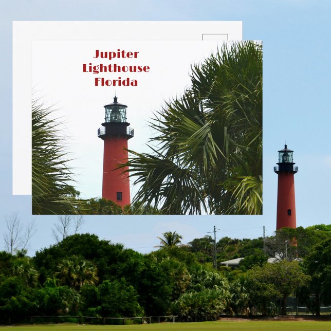 Carte Postale Phare de Jupiter Floride Photographique (Créateur téléchargé)