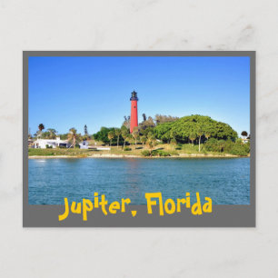 Carte Postale Phare de Jupiter Inlet à Jupiter, Floride