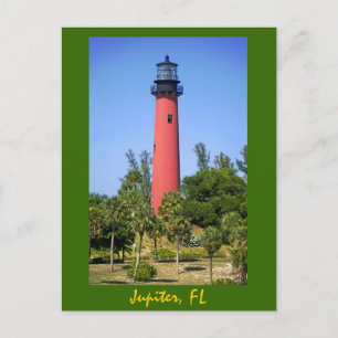 Carte Postale Phare de Jupiter Inlet, Jupiter, Floride