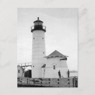 Carte Postale Phare de Kenosha North Pier