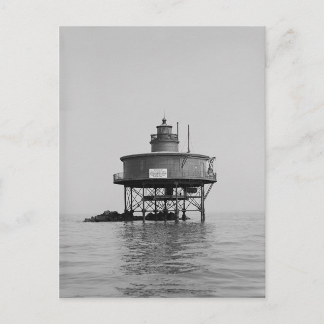 Carte Postale Phare de Knoll à sept pieds (Devant)