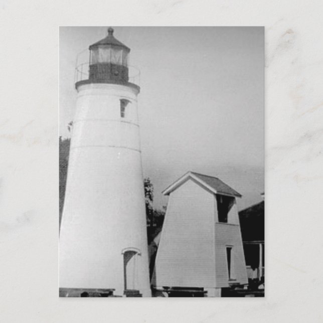 Carte Postale Phare de la chaîne de la rivière Tchefuncte 2 (Devant)