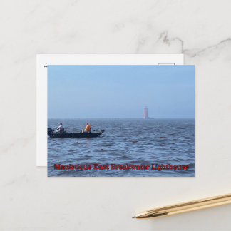 Carte Postale Phare de la jetée est de Manistique