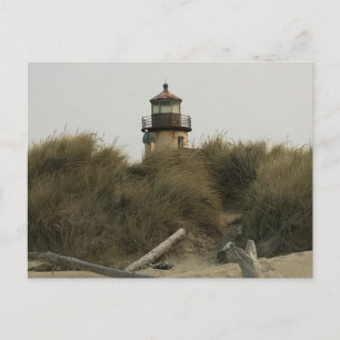 Carte Postale Phare de la rivière Coquille, OR