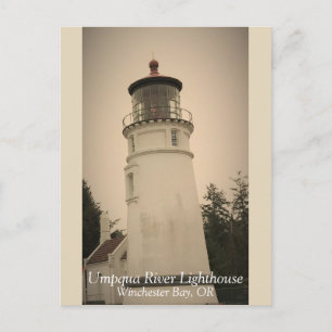 Carte Postale Phare de la rivière Umpqua