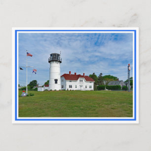 Carte Postale Phare de la station de garde-côte de Chatham MA