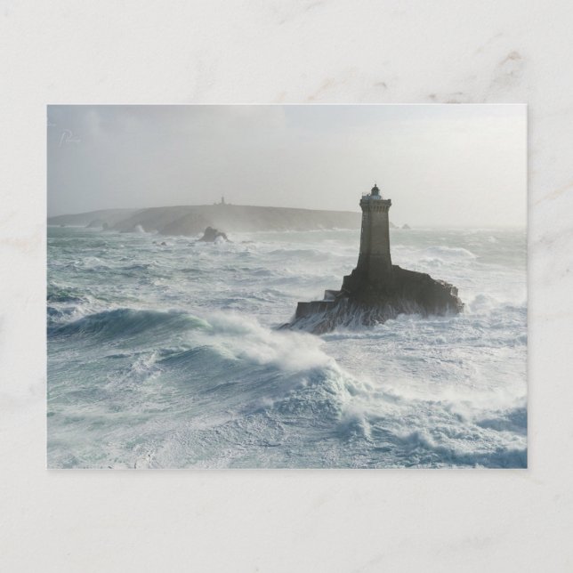 Carte Postale Phare de la vieille Finistère France (Devant)