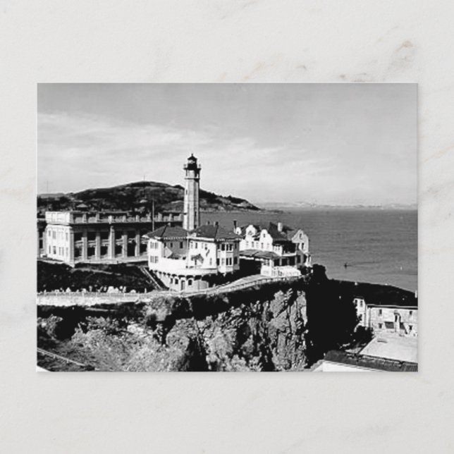 Carte Postale Phare de l'île d'Alcatraz (Devant)