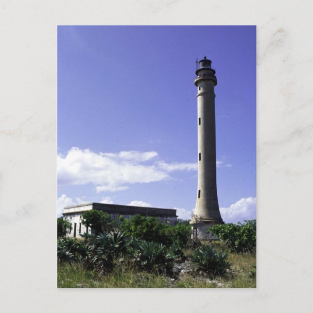 Carte Postale Phare de l'île de Navassa (Devant)