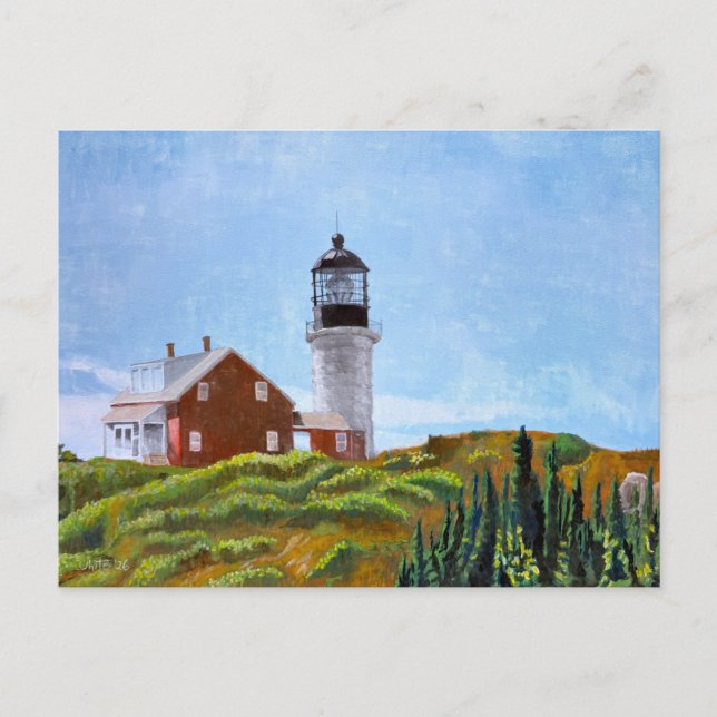 Carte Postale Phare de l'île Seguin (Devant)