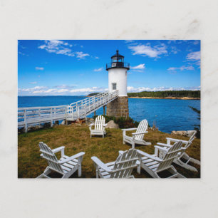 Carte Postale Phare de l'Isle au Haut, Maine