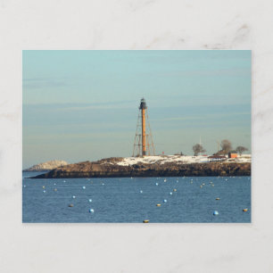 Carte Postale Phare de Marblehead depuis Waterfront