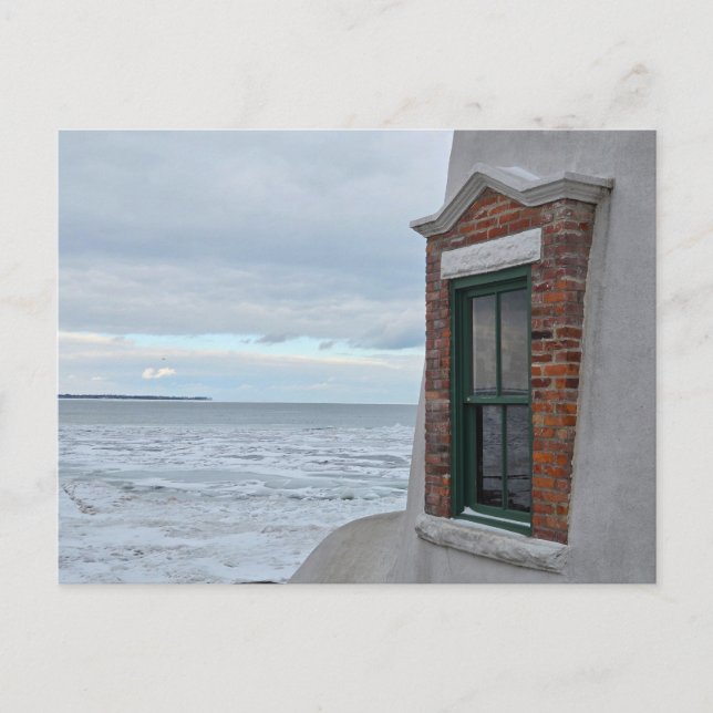 Carte Postale Phare de Marblehead, Lac Érié, Tête de Marbleo, Oh (Devant)