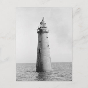 Carte Postale Phare de Minot's Ledge, 1880