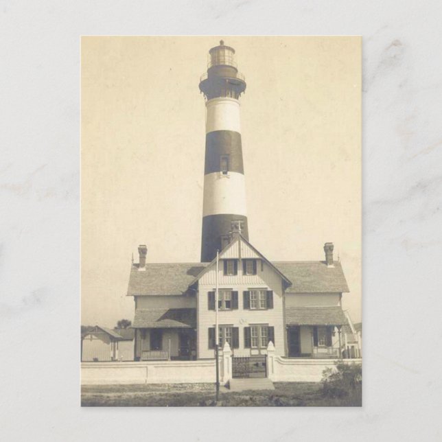 Carte Postale Phare de Morris Island (Devant)