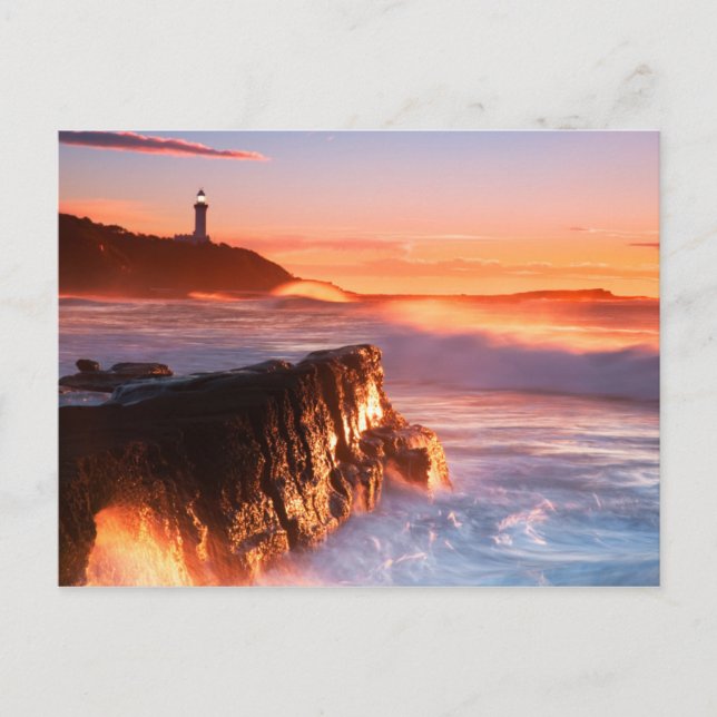 Carte Postale Phare de Norah Head | Soldiers Beach, Australie (Devant)