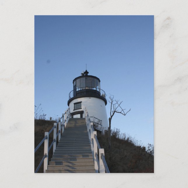 Carte Postale Phare de Owl's Head (Devant)