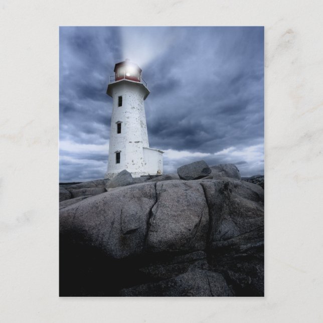 Carte Postale Phare de Peggy's Cove (Devant)