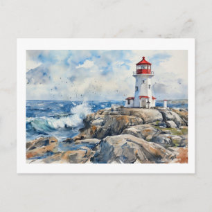 Carte Postale Phare de Peggy's Cove,
