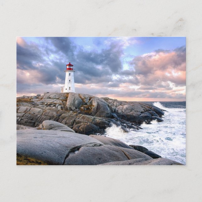 Carte Postale Phare de Peggy's Cove (Devant)