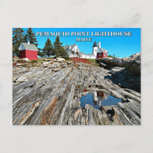 Carte Postale Phare de Pemaquid Point, Maine