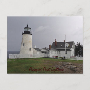 Carte Postale Phare de Pemaquid Point, Maine