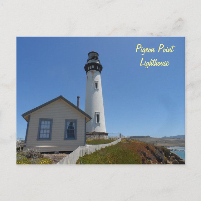 Carte Postale Phare de Pigeon Point (Devant)