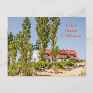 Carte Postale Phare de Point Betsie sur le lac Michigan