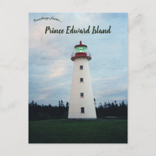 Carte Postale Phare de Point Prim ÎPE Canada