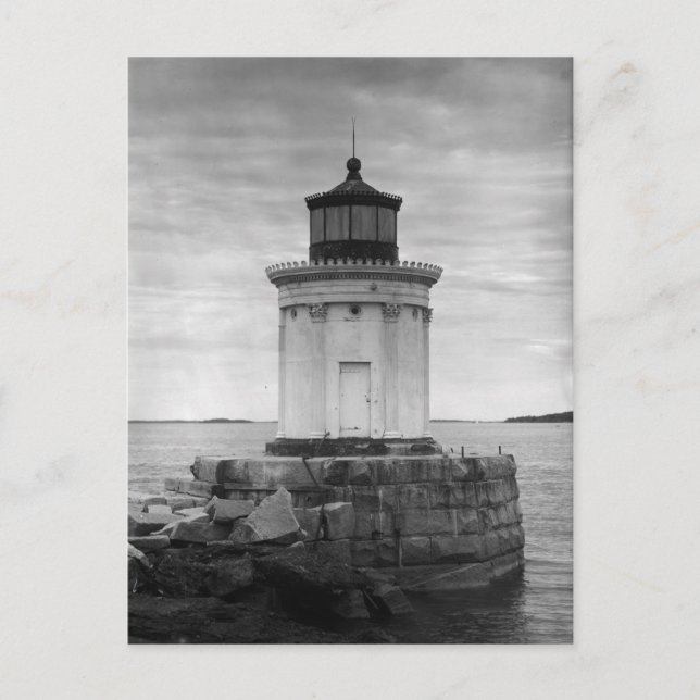 Carte Postale Phare de Portland Breakwater (Devant)